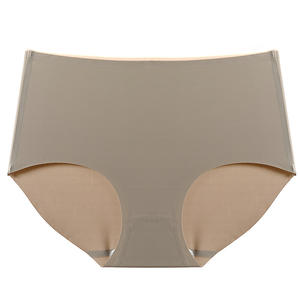 Wholesale <strong>Ladies</strong> Seamless Underwear Satin Panties <strong>Nude</strong> Sexy Short Panty Woman Underwear Ice Silk Panties - Product Image 2