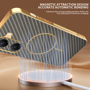 Coque de téléphone magnétique en fibre de carbone avec protection d'objectif pour Xiaomi Poco <span class=keywords><strong>M8</strong></span> Pro/<span class=keywords><strong>M8</strong></span>/F8 Ultra/F8 Pro/X7 Pro - Product Image 6