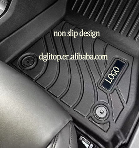 Tapis de voiture 5D TPE tapis de sol de voiture tapis de coffre de revêtement de sol tous temps pour <span class=keywords><strong>Ford</strong></span> EXPEDITION 8 sièges accessoires intérieurs - Product Image 4