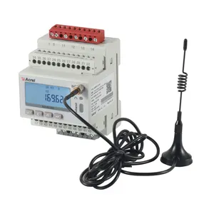 Din rail wifi intelligent puissance voltmètre multifonction 3 ph sans fil compteur d'énergie ADW300-WIFI