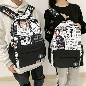Sac à dos tendance imprimé pour étudiants, sac décontracté pour collégiens et lycéens, sac à dos de marque imprimé avec dessins animés pour étudiants - Product Image 3