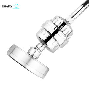 Sản lượng cao đánh bóng Chrome vòi hoa sen đầu lọc than hoạt tính nhựa lọc nước cho nước cứng Loại bỏ Clo florua - Product Image 5