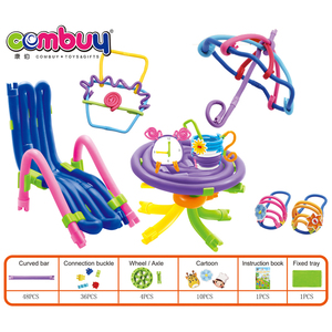 Nuovo stile educativo torsione blocchi di costruzione arcobaleno set giocattoli appiccicosi - Product Image 5