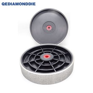 150mm <b>Plastic</b> Base Electroplated Diamond CBN Grinding Wheel Electroplated Diamond Cabbing Wheel for Gemstone Polishing - Product Image 1