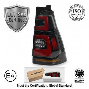 Feux arrière <span class=keywords><strong>LED</strong></span> HCMOTIONZ pour Toyota 4Runner 2003-2009 4ème génération, ensemble de feux arrière, animation DRL, signal dynamique, frein, marche arrière - Product Image 6