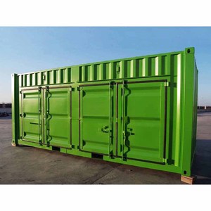 Conteneur maritime High Cube multi-portes de 20 pieds et 40 pieds, transformé en box de stockage pour équipements industriels - Product Image 2