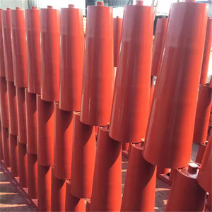 بكرة مخروطية صناعية شاملة مغطاة بالمطاط مع خيار تخصيص الحجم - Product Image 2