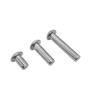 2mm 3mm 4mm 6mm Botón de hongo <span class=keywords><strong>remache</strong></span> de barco sólido de aluminio - Product Image 3