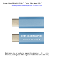 Nouveau bloqueur de données USB-C gris, convertisseur multiport en alliage d'aluminium, alimentation AC/DC pour ordinateur portable, téléphone portable et utilisation sur ordinateur de bureau