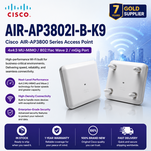 Point d'accès de la série AIR-AP3800, AIR-AP3802I-B-K9, 4x4:3 MU-MIMO/802.11ac Wave 2/port mGig - Product Image 3