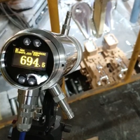 Thermomètre infrarouge industriel haute température Sijie STRONG-GR-2514 250-1400 OEM/ODM en acier inoxydable IP65