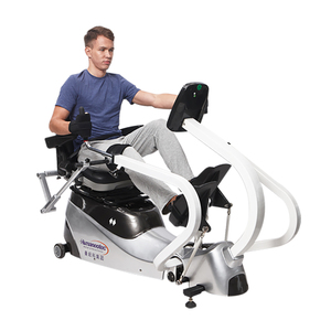 Equipo <span class=keywords><strong>de</strong></span> rehabilitación eléctrica Mango ajustable 32 niveles Bicicleta estática reclinada para personas mayores Pierna y <span class=keywords><strong>mano</strong></span> Otro ejercicio - Product Image 3
