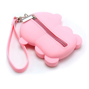 مصنع توريد مباشرة عملة حقيبة المرأة بطاقات حامل المطاط محفظة نسائية للعملات المعدنية عملة حارس سستة Opp حقيبة الأزياء نقبل العرف شعار - Product Image 6