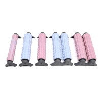 Rouleau d'exercice léger avec ventouses pour le fitness et le travail musculaire profond, rouleau en mousse à double rangée de ventouses