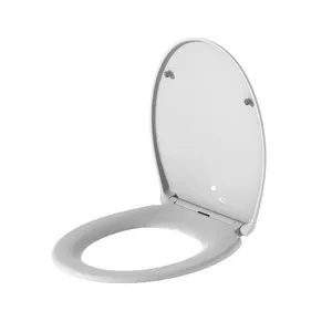Simple Quick Release Thin Wc Seat Cover Slow Drop Easy Operate Duroplast Slim UF Toilet Seat