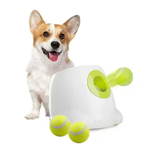 全部为爪子互动狗玩具自动狗球发射器网球球发射器小狗小狗宠物取玩具训练