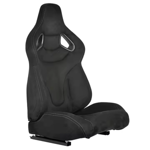 Siège baquet réglable <span class=keywords><strong>BMW</strong></span> <span class=keywords><strong>Racing</strong></span> de haute qualité en cuir universel <span class=keywords><strong>SIM</strong></span> en daim avec curseur en PVC pour la course de haute performance - Product Image 3