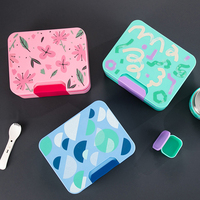Boîte Bento sans BPA en gros avec pot alimentaire, récipient de conservation des aliments anti-fuite, boîte à salade, boîte à lunch, boîte à repas pour enfants et adultes