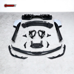 ชุดแต่งตัวถังรถยนต์คาร์บอนไฟเบอร์แห้งสไตล์ OEM ขายดีที่สุดสำหรับ Ferrari SF90 ชุดแต่งรอบคัน ประกอบด้วยลิ้นหน้า-หลัง สเกิร์ตข้าง ช่องระบายอากาศ สปอยเลอร์ - Product Image 1