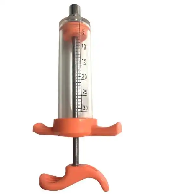 Factory price animal equipment 1ml luer lock syringe with needle