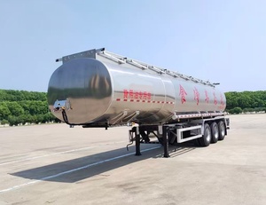 Semirimorchio Cisterna per Trasporto Olio Commestibile in Acciaio Inox 304 da 40000 <span class=keywords><strong>L</strong></span> a 3 Assi, Produzione di Fabbrica - Product Image 2
