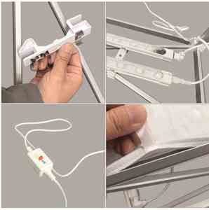10x8ft جودة عالية الألومنيوم المنبثقة المعرض خطوة قابل للسحب وتكرار خلفية المنبثقة لافتة - Product Image 6
