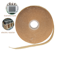 Papier crêpe isolant électrique double face résistant à la chaleur pour transformateur