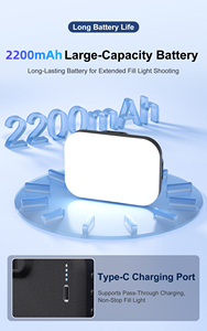 Lampe de poche à haute efficacité pour éclairage d'appoint, idéale pour la photographie sur téléphone portable, la beauté, les caméras d'ordinateur et le streaming en direct - Product Image 3