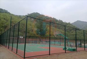 Clôture en treillis métallique robuste avec portails pour terrains <span class=keywords><strong>de</strong></span> sport, écoles, aires <span class=keywords><strong>de</strong></span> jeux, terrains <span class=keywords><strong>de</strong></span> <span class=keywords><strong>basket</strong></span>-ball, <span class=keywords><strong>de</strong></span> football, <span class=keywords><strong>de</strong></span> tennis, cages - Product Image 5