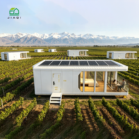 Maisons préfabriquées portables de luxe 20 pieds 30 pieds 40 pieds, villas préfabriquées conformes aux normes australiennes, maison conteneur extensible