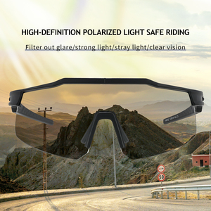 New <strong>Fashion</strong> Color-Changing Cycling <strong>Glasses</strong>, Day and Night Windproof Integrated Goggles, HD UV Protection Sunglasses - Product Image 5