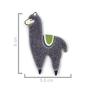 Parche de Alpaca bordado Iron-On para ropa de moda DIY - Product Image 4