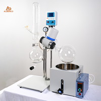 Evaporador Rotatorio Eléctrico de 5L, Vidrio de Borosilicato de Alta Resistencia, Acero Inoxidable, Sistema de Destilación Automática al Vacío, Características de Alta Seguridad