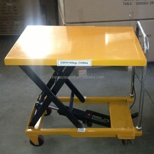 Durable <strong>Scissor</strong> Lift Trolley 300kg 500kg 1000kg Load Capacity Steel Frame Portable <strong>Elevating</strong> <strong>Cart</strong> for Long-Term Use - Product Image 3