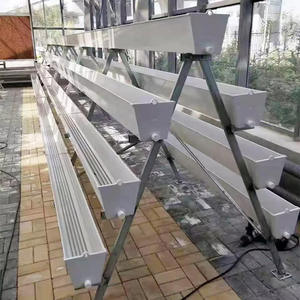 Canalón de Cultivo de PVC Multicapa para Invernadero Comercial, Sistema Hidropónico para Fresas - Product Image 5