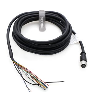 สายเซ็นเซอร์ SZRMCC M12 A Code 17 พิน แบบตัวเมีย สำหรับระบบวิชั่น กล้อง 3 มิติ 2 มิติ - Product Image 2
