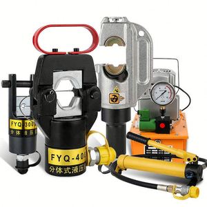 เครื่องมือจีบสายไฮดรอลิก <span class=keywords><strong>FYQ</strong></span> หัวจีบสายไฟสำหรับงานก่อสร้างระบบไฟฟ้า ใช้งานด้วยปั๊มไฮดรอลิกไฟฟ้า - Product Image 1