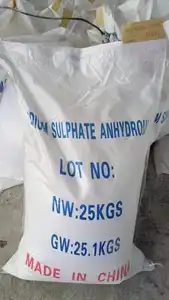 Sulfato de sodio anhidro 99% Superfino molienda 1500 malla de alta calidad