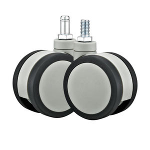 75/100/125mm Voll kunststoff PU Medical <span class=keywords><strong>Twin</strong></span> <span class=keywords><strong>Caster</strong></span> Geben Sie eine medizinische Betten Medical Equipments Wheels <span class=keywords><strong>Caster</strong></span> - Product Image 5