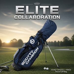 <span class=keywords><strong>Bolsa</strong></span> de Golf Scotty Cameron X <span class=keywords><strong>Titleist</strong></span> Collab Stand, Azul Marino con Estampado de la Marca - Product Image 1