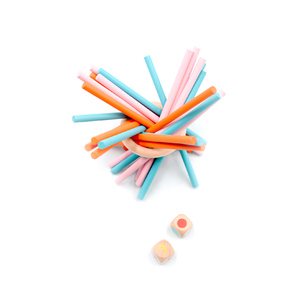 Gioco di Equilibrio Montessori per Bambini con Bastoncini Colorati, Set di Bastoncini in Legno per Attività e <span class=keywords><strong>Giochi</strong></span> Educativi - Product Image 4