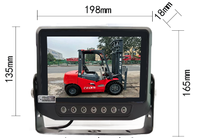 Monitor IPS 7 Inci IP67 Tahan Air AHD AV Kamera Mundur untuk Bus, Taksi, Trailer, Truk, Forklift, Crane