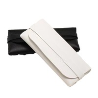 Nouvel étui à lunettes personnalisé fait main, durable, portable, en PVC souple et cuir épais, de haute qualité