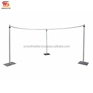 Support de suspension en alliage d'aluminium semi-circulaire lisse de 3 m pour rideaux, tuyaux et draperies, accessoires de décoration murale pour fleurs et ballons - Product Image 1