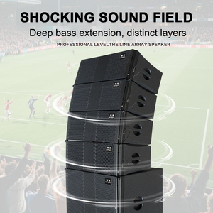 Sistema Completo de Altavoces Line Array Profesionales, Subwoofer Doble de 12 Pulgadas, Subwoofer de 18 Pulgadas, <span class=keywords><strong>Amplificador</strong></span> de Potencia para Escenario - Product Image 3