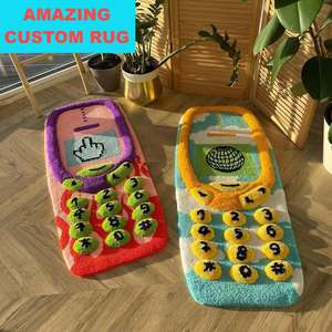 <span class=keywords><strong>Tapis</strong></span> personnalisé moderne fait main en 3D avec logo personnalisé - Product Image 1