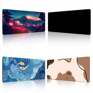 Tapis de souris <span class=keywords><strong>XXL</strong></span> extensible, <span class=keywords><strong>best</strong></span>-seller, art abstrait, surdimensionné, en caoutchouc plat, pour jeux, antidérapant, design personnalisé - Product Image 4