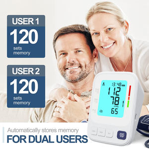 Nova casa dispositivo médico marca pressão arterial e pulso medição braço pressão arterial monitor - Product Image 5