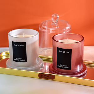 Set di Candele Profumate Aromaterapiche Creative all'Ingrosso, Fatte a Mano, Senza Fumo, in Cera di <span class=keywords><strong>Soia</strong></span> e d'Api, con Cupola in Cristallo, Regalo Artigianale - Product Image 3