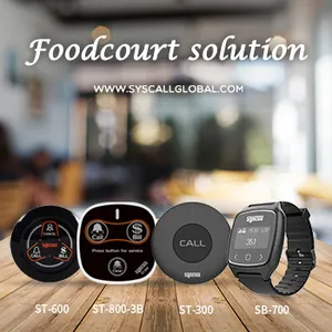 (SB-700) Syscall מסעדה solution_Wireless קורא system_Watch הביפר עם שיחת פעמון, תוצרת קוריאה